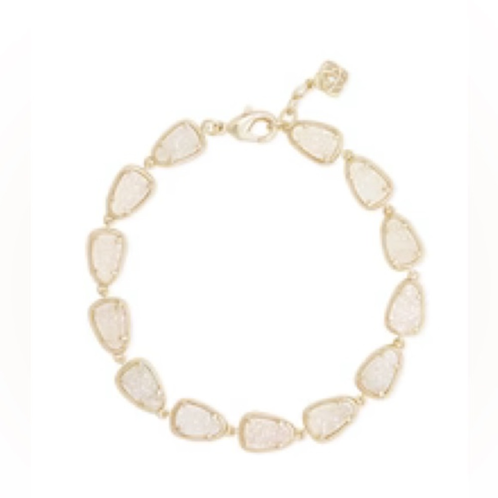 Kendra Scott Susanna Gold and Iridescent Drusy Bracelet